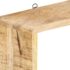 vidaXL 3 Piece Wall Cube Shelf Set Soild Mango Wood - Image 3