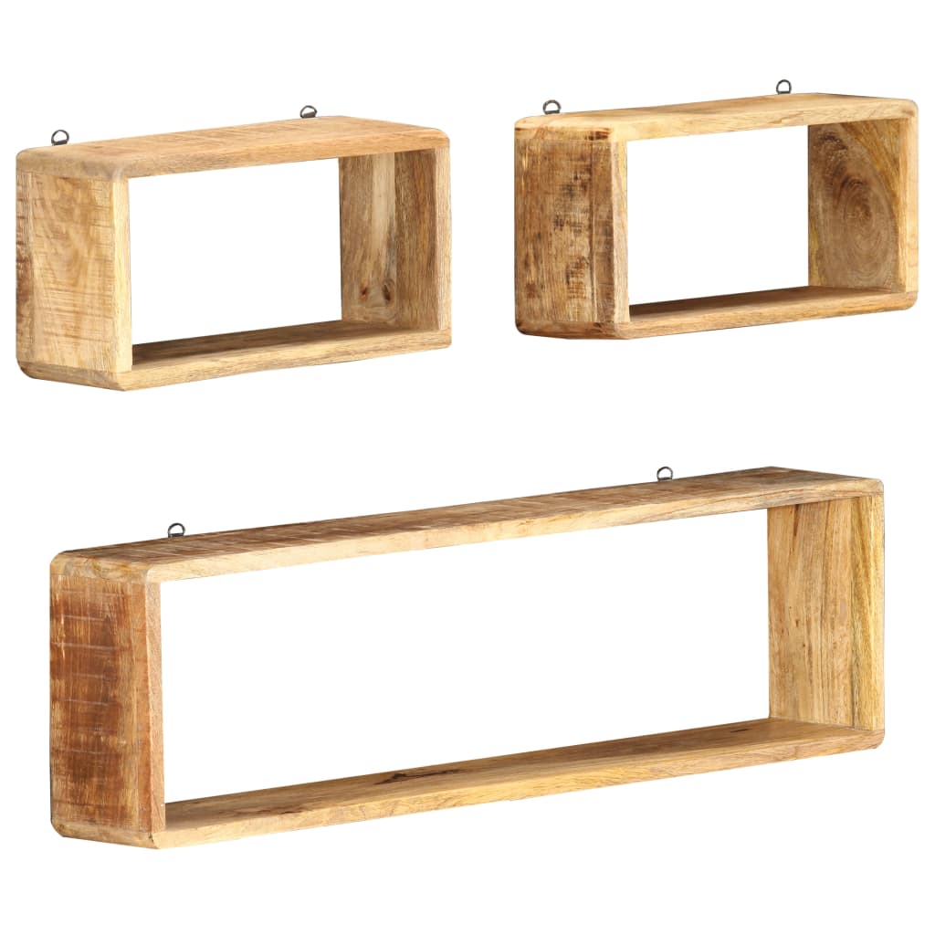8719883791920_g_en_hd_7 vidaXL 3 Piece Wall Cube Shelf Set Soild Mango Wood - Image 8