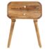 vidaXL Bedside Cabinet 43x30x58 cm Solid Mango Wood - Image 4
