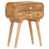 vidaXL Bedside Cabinet 43x30x58 cm Solid Mango Wood - Image 8