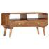 vidaXL TV Cabinet 90x35x47 cm Solid Mango Wood - Image 10
