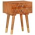 vidaXL Bedside Cabinet 43x30x58 cm Solid Mango Wood - Image 11
