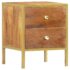 vidaXL Bedside Cabinet 40x35x50 cm Solid Mango Wood - Image 8