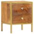 vidaXL Bedside Cabinet 40x35x50 cm Solid Mango Wood - Image 10