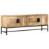 vidaXL TV Cabinet 140x30x50 cm Solid Mango Wood - Image 11