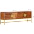 vidaXL TV Cabinet 140x30x50 cm Solid Acacia Wood - Image 10