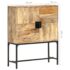 vidaXL Highboard 80x30x100 cm Solid Mango Wood - Image 10