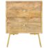 vidaXL Bedside Cabinet 40x30x50 cm Solid Mango Wood - Image 2