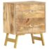 vidaXL Bedside Cabinet 40x30x50 cm Solid Mango Wood - Image 11