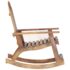 vidaXL Garden Rocking Chair Solid Reclaimed Wood - Image 3