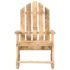 vidaXL Garden Rocking Chair Solid Mango Wood - Image 2