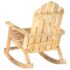 vidaXL Garden Rocking Chair Solid Mango Wood - Image 4