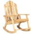 vidaXL Garden Rocking Chair Solid Mango Wood - Image 8