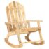 vidaXL Garden Rocking Chair Solid Mango Wood - Image 10