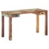 vidaXL Desk 130x55x76 cm Solid Reclaimed Wood - Image 12