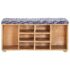 vidaXL Hall Bench 100x35x47 cm Solid Mango Wood - Image 2