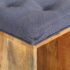 vidaXL Hall Bench 100x35x47 cm Solid Mango Wood - Image 4