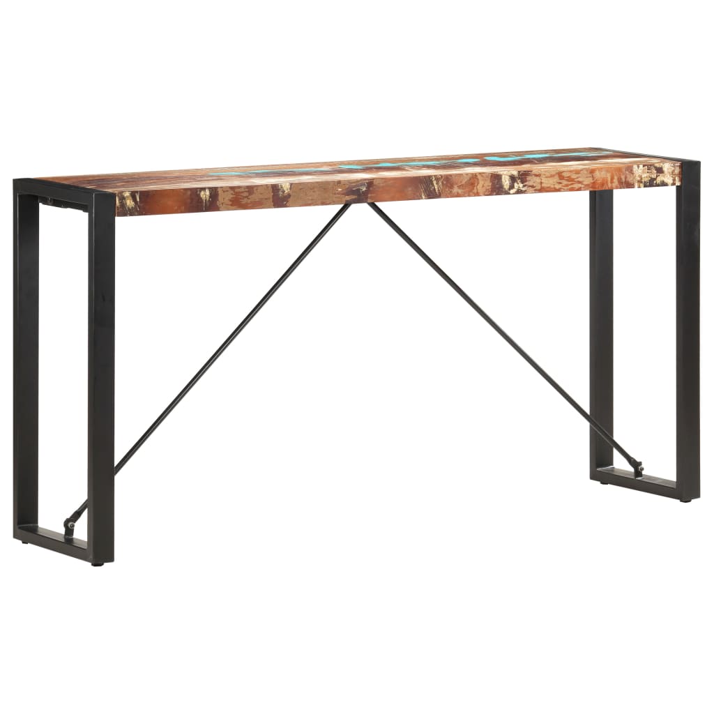 8719883792972_a_en_hd_1 vidaXL Console Table 150x35x76 cm Solid Reclaimed Wood - Image 1