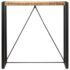 vidaXL Bar Table 110x60x110 cm Solid Mango Wood - Image 2