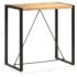 vidaXL Bar Table 110x60x110 cm Solid Mango Wood - Image 5