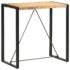 vidaXL Bar Table 110x60x110 cm Solid Mango Wood - Image 7