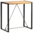 vidaXL Bar Table 110x60x110 cm Solid Mango Wood - Image 8