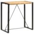 vidaXL Bar Table 110x60x110 cm Solid Mango Wood - Image 9
