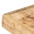 vidaXL Dining Table 180x90x76 cm Solid Rough Mango Wood - Image 3