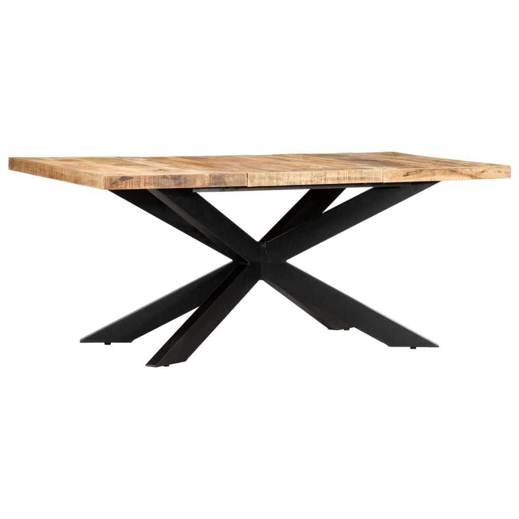 8719883793115_g_en_hd_7 vidaXL Dining Table 180x90x76 cm Solid Rough Mango Wood - Image 8