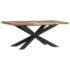 vidaXL Dining Table 180x90x76 cm Solid Reclaimed Wood
