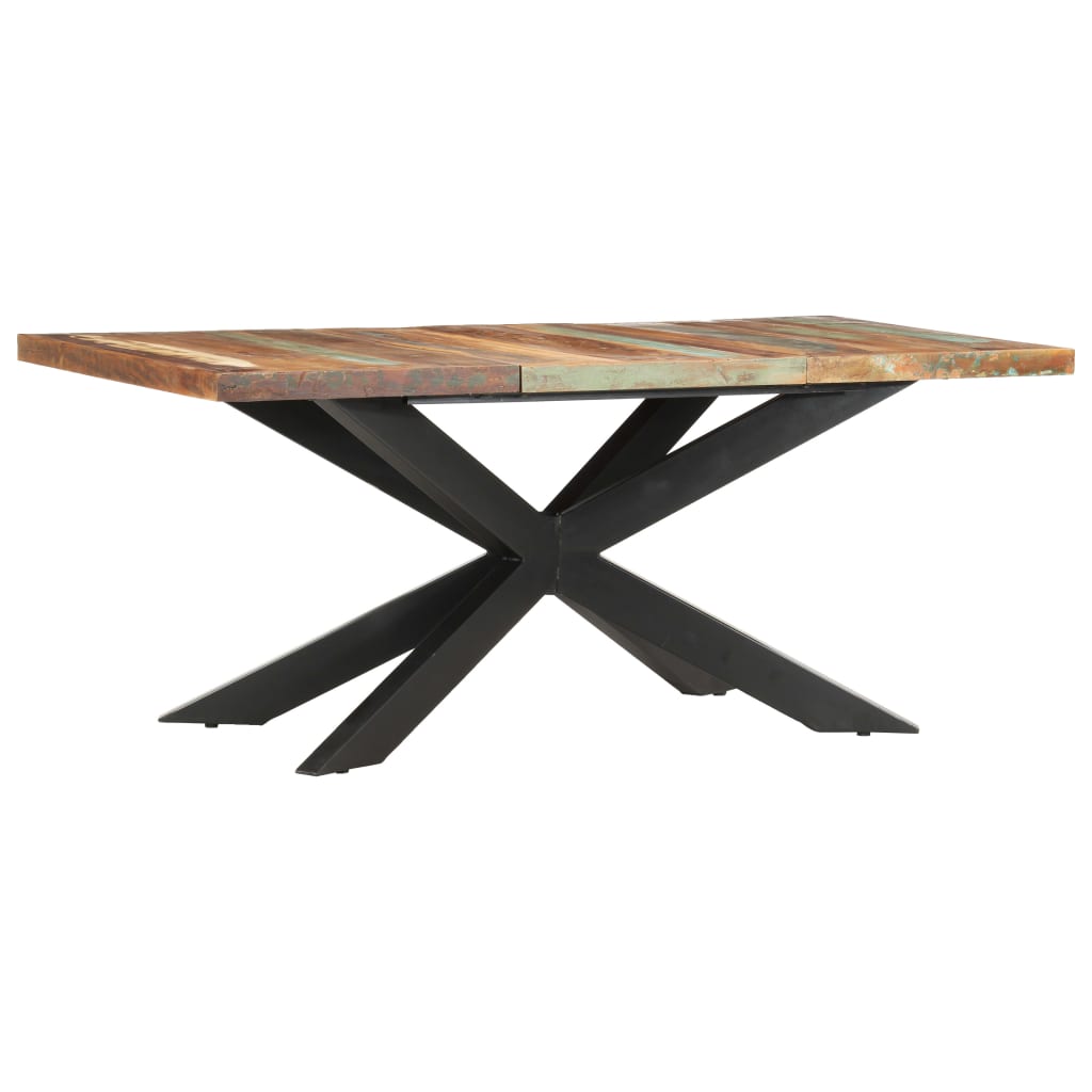 8719883793146_a_en_hd_1 vidaXL Dining Table 180x90x76 cm Solid Reclaimed Wood - Image 1