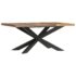 vidaXL Dining Table 180x90x76 cm Solid Reclaimed Wood - Image 6