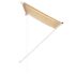 vidaXL Retractable Awning 100x150 cm Yellow and White - Image 4
