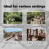 vidaXL Outdoor Roller Blind 150x270 cm Anthracite - Image 11