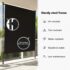vidaXL Outdoor Roller Blind 150x270 cm Anthracite - Image 8