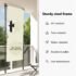vidaXL Outdoor Roller Blind 100x270 cm Cream - Image 8