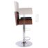 vidaXL Bar Stool Black Faux Leather - Image 5