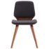 vidaXL Dining Chairs 2 pcs Grey Fabric - Image 3