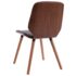 vidaXL Dining Chairs 2 pcs Grey Fabric - Image 6