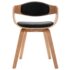 vidaXL Dining Chairs 2 pcs Bent Wood and Faux Leather - Image 4