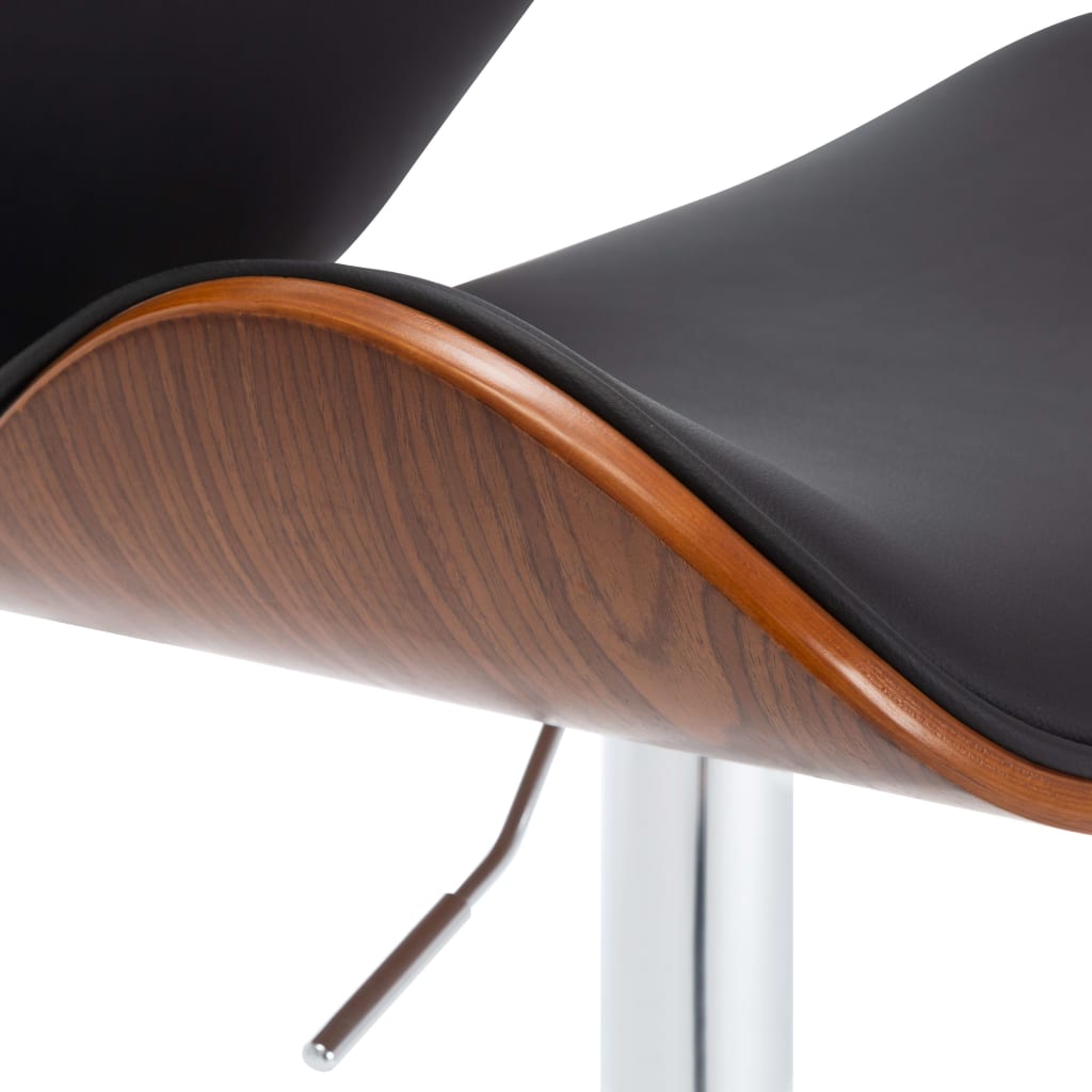 8719883795935_g_en_hd_4 vidaXL Bar Stool Black Faux Leather - Image 5