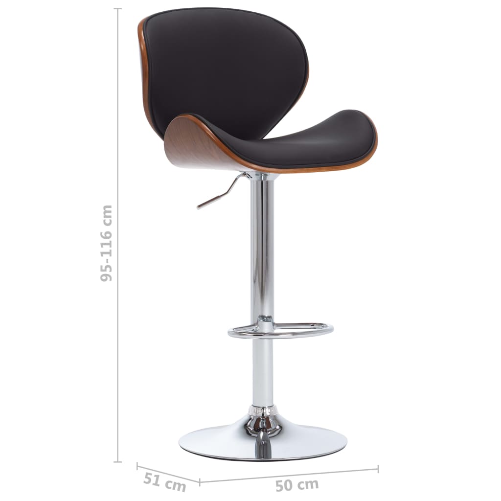 8719883795935_g_en_hd_6 vidaXL Bar Stool Black Faux Leather - Image 7