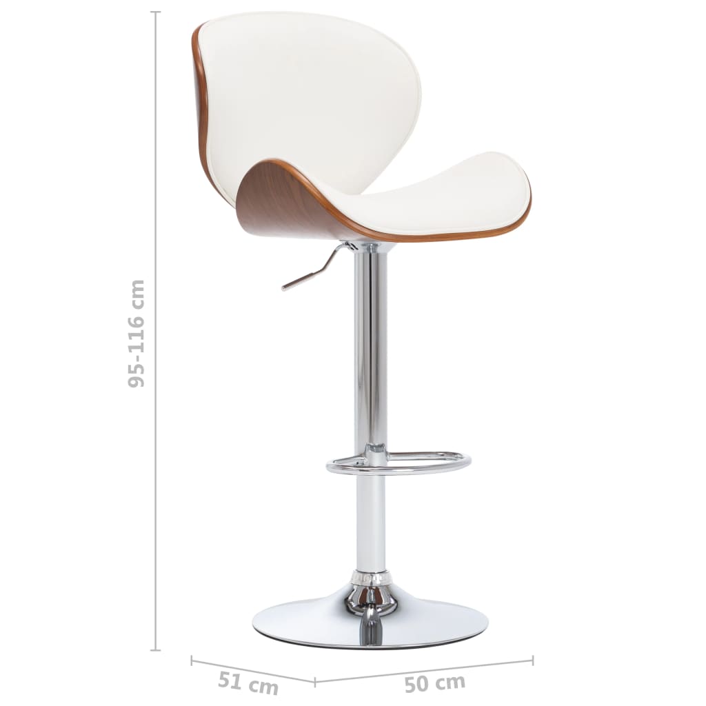 8719883795942_g_en_hd_6 vidaXL Bar Stool White Faux Leather - Image 7