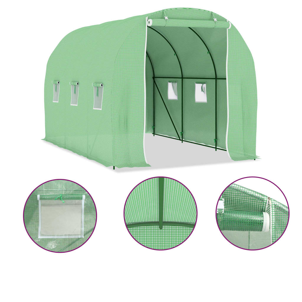 8719883796253_g_en_hd_3 vidaXL Greenhouse 6.86 m² 3.43x2x2 m - Image 5