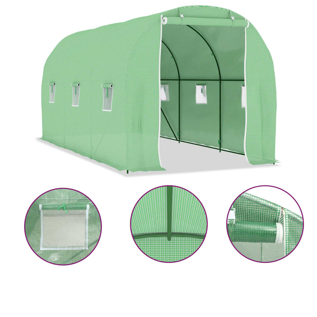 8719883796260_g_en_hd_3 vidaXL Greenhouse 9 m² 4.5x2x2 m - Image 5