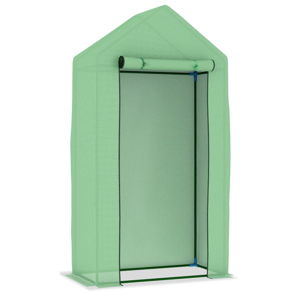 8719883796291_g_en_hd_1 vidaXL Greenhouse with Steel Frame 0.5 m² 1x0.5x1.9 m - Image 3