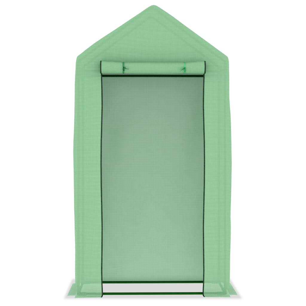 8719883796291_g_en_hd_2 vidaXL Greenhouse with Steel Frame 0.5 m² 1x0.5x1.9 m - Image 4