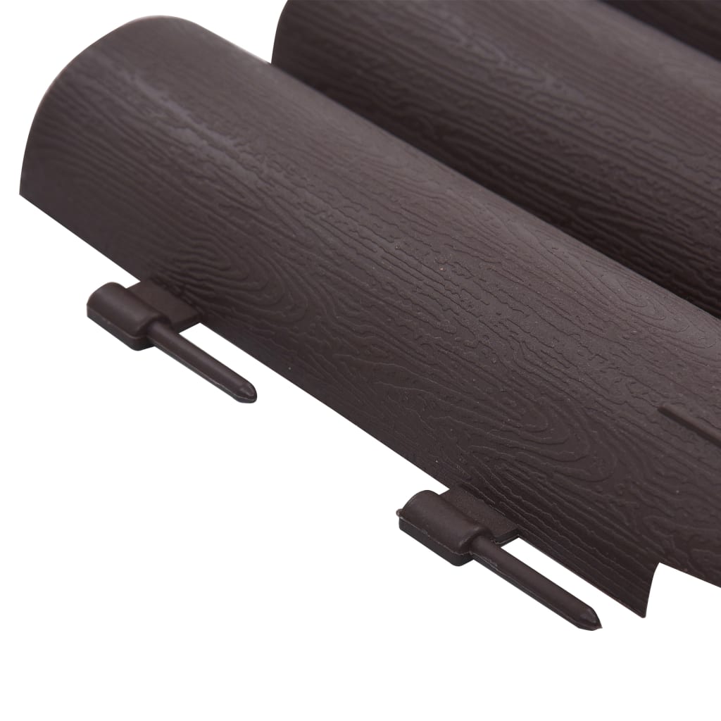 8719883796529_g_en_hd_3 vidaXL Lawn Edgings 36 pcs Brown 10 m PP - Image 5