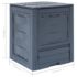 vidaXL Garden Composters 2 pcs Grey 60x60x73 cm 520 L - Image 7