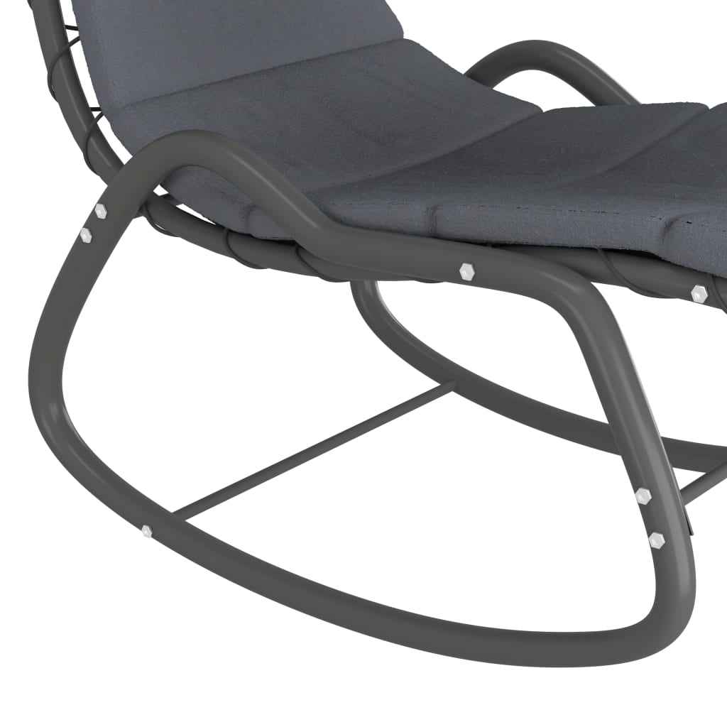 8719883798370_g_en_hd_5 vidaXL Garden Swing Chair Grey 160x80x195 cm Fabric - Image 6